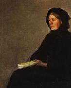 Henry Lerolle Portrait of the Artist's Mother oil painting